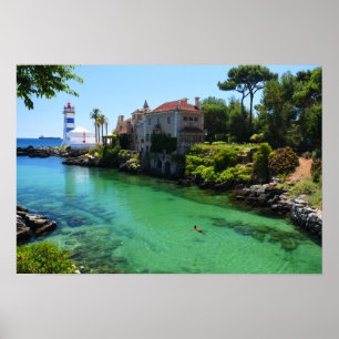 Affiche Summer Swim Cascais, Portugal