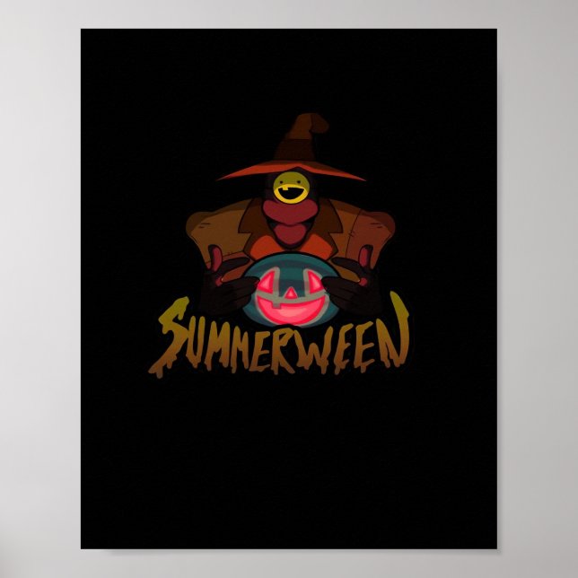 Affiche Summerween Classique Drôle (Devant)