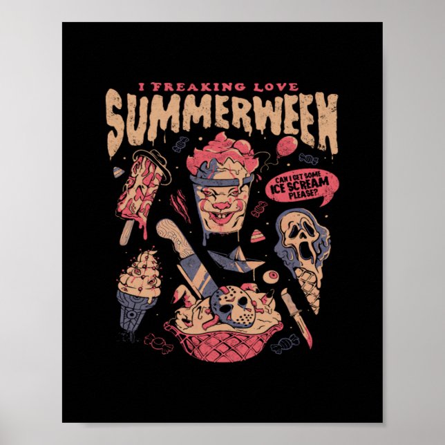 Affiche Summerween - Drôles de films gothiques horrifiques (Devant)