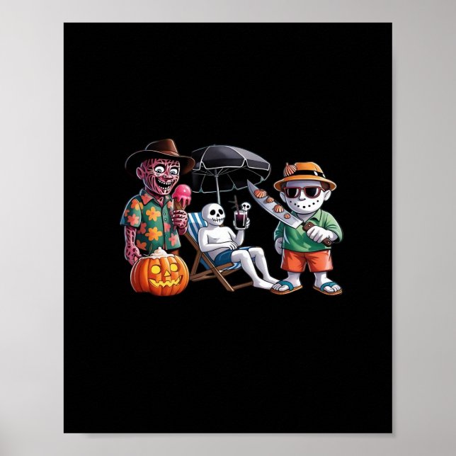 Affiche Summerween - Summerween Beach - Summerween Sorcièr (Devant)