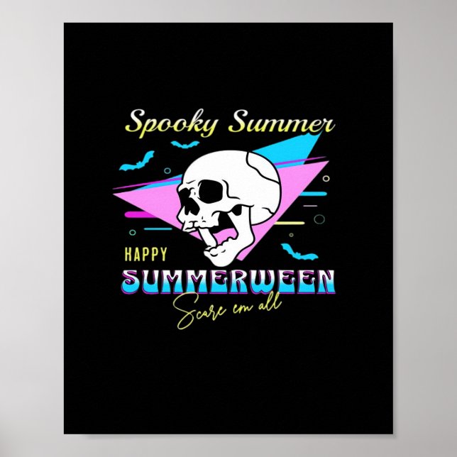 Affiche Summerween surdimensionné (Devant)