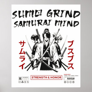 Affiche Sumo Grind Samurai Grind