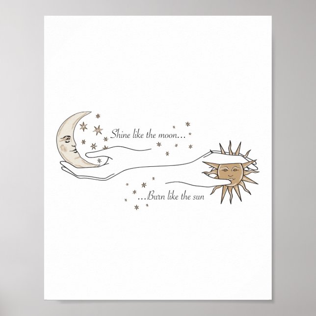 Affiche Sun and Moon (Devant)