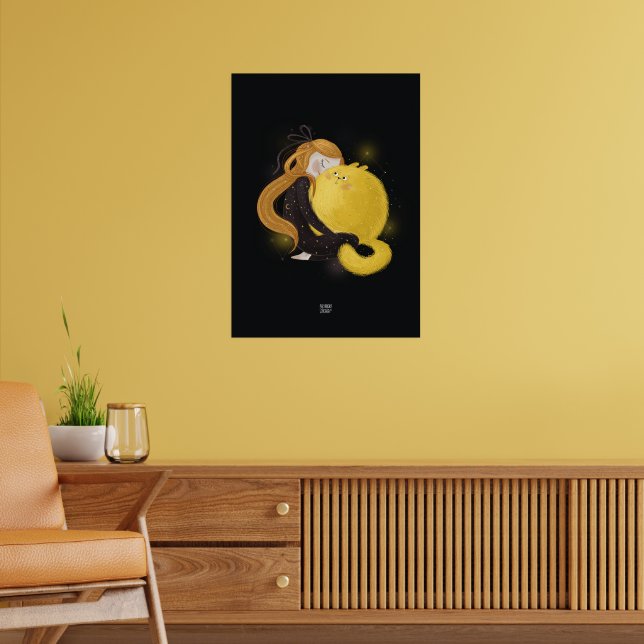 Affiche SUN CAT par Alexandra Dikaia (Salon 2)