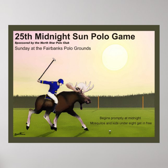 Affiche Sun Polo de minuit (Devant)