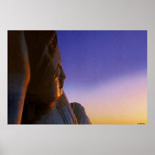 Affiche Sun Rising Dans L'Impression Est