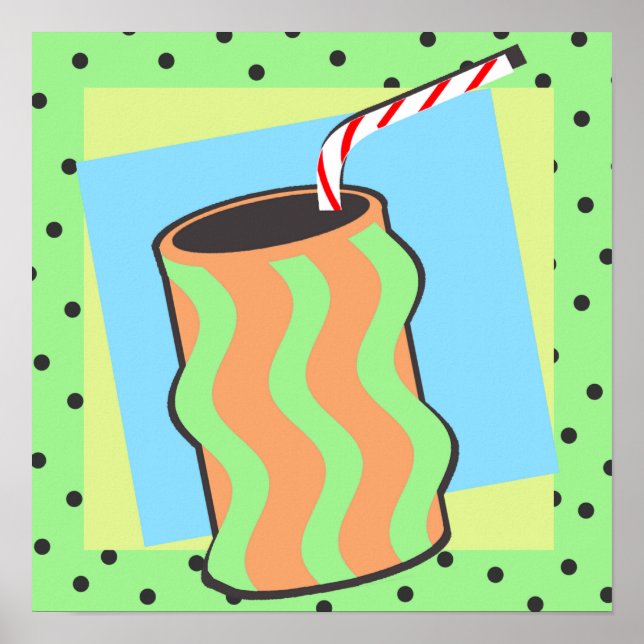 Affiche Sundae Shoppe/Lime (Devant)