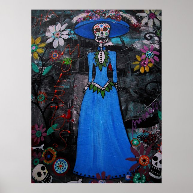 AFFICHE SUNDANCE CATRINA DIA DE LOS MUERTOS (Devant)
