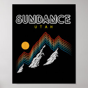 Affiche Sundance Utah - États-Unis Randonnée et escalade 1