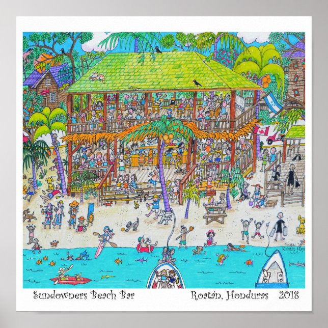 Affiche Sundowners 2018 (Devant)