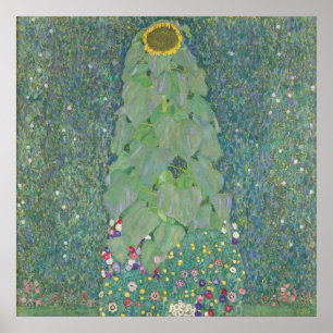 Affiche Sunflower — Gustav Klimt (1907/08)