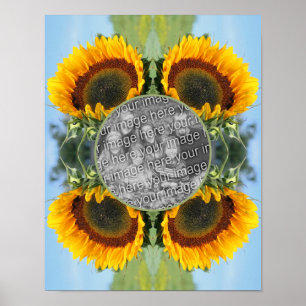 Affiche Sunflower In Sunshine Créez votre propre photo