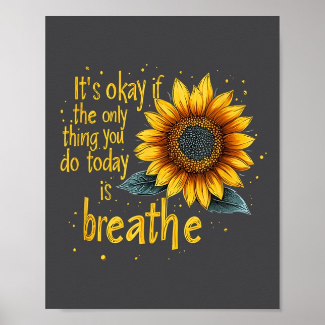 Affiche Sunflower Suicide Awareness  (Devant)