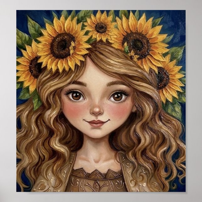 Affiche SunFlowerMaiden (Devant)