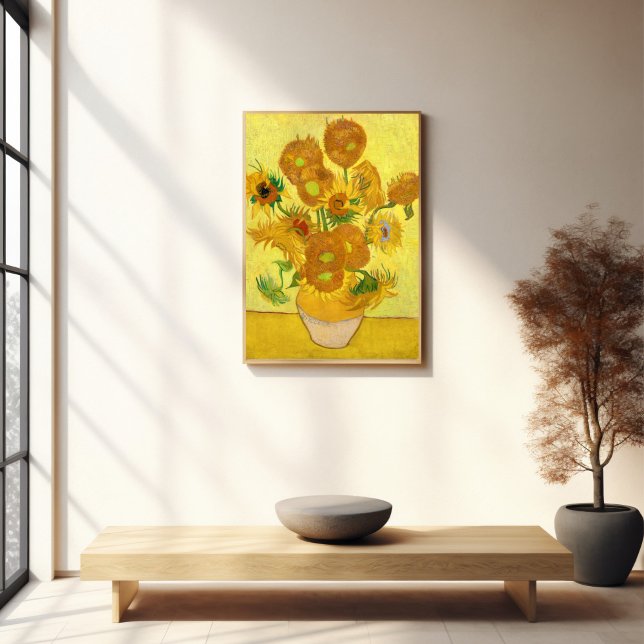 Affiche Sunflowers, Vincent van Gogh (Créateur téléchargé)