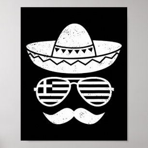 Affiche Sungels grecs de Pâques Cinco De Mayo Mexicains En