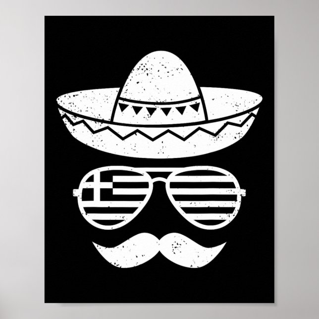 Affiche Sungels grecs de Pâques Cinco De Mayo Mexicains En (Devant)