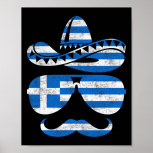 Affiche Sungels grecs de Pâques Cinco De Mayo Mexicains En