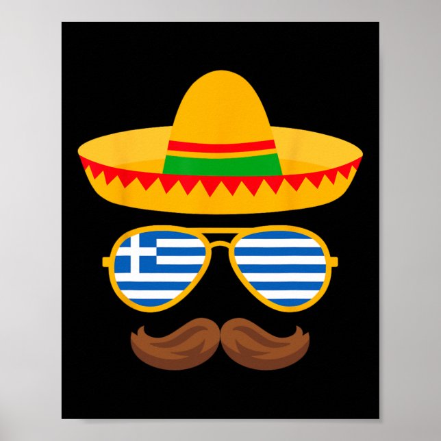 Affiche Sungels grecs de Pâques Cinco De Mayo Mexicains En (Devant)
