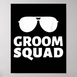 Affiche Sungels Groom Squad Funny Crew Bachelor Mariage Pa