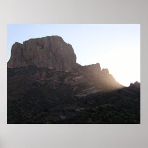 Affiche Sunlight Streaming Sur Casa Grande, BBNP, Texas
