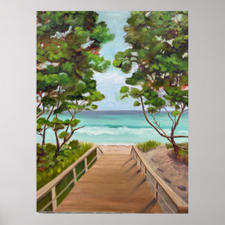 Affiche Sunny Beach Escape