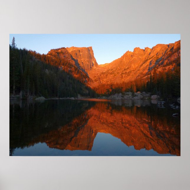 Affiche Sunrise at Dream Lake III (Devant)