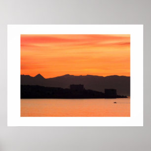 Affiche Sunrise, Costa del Sol, Espagne