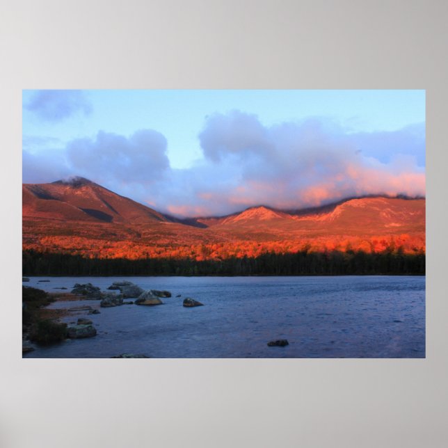 Affiche Sunrise du mont Katahdin (Devant)