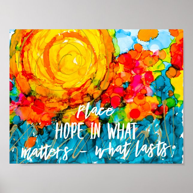 Affiche Sunrise Hope Lovitude (Devant)