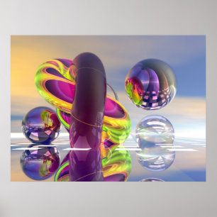 Affiche Sunrise in universe