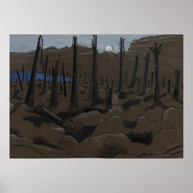 Affiche Sunrise Inverness Copse (Devant)