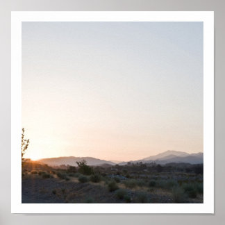 Affiche Sunrise occidentale