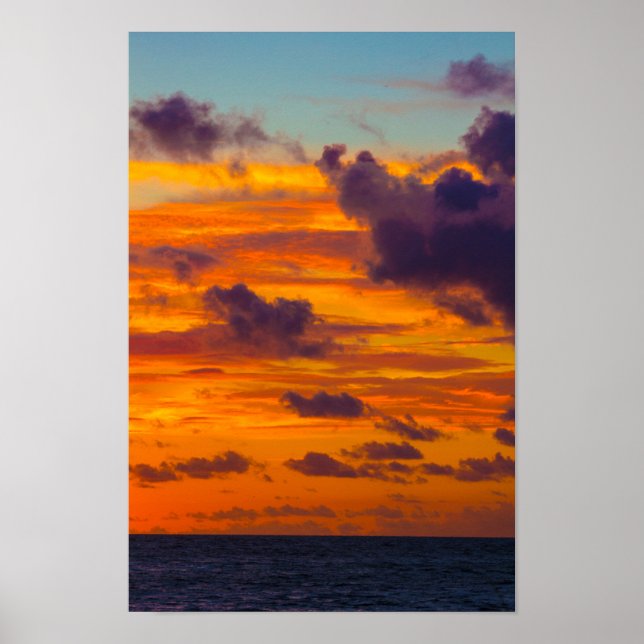 Affiche Sunrise Sky, Floride (Devant)