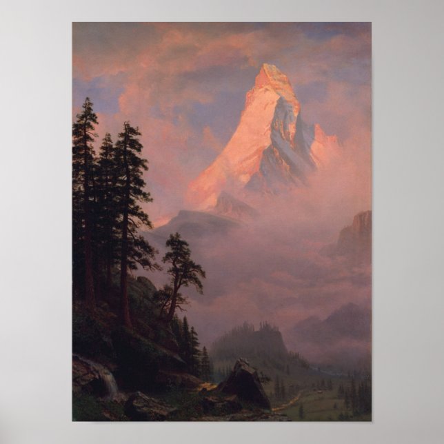 Affiche Sunrise sur le Cervin (Devant)