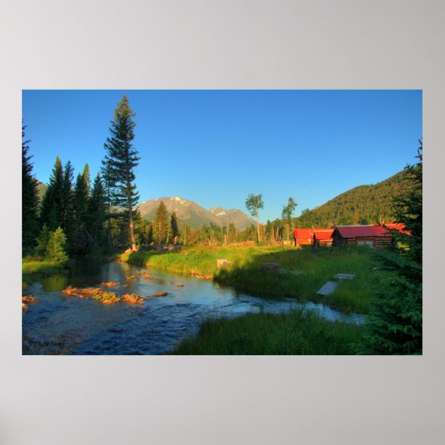 Affiche Sunrise Up Canyon (Devant)
