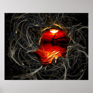 Affiche Sunsation Red Sunset Melts