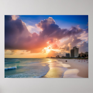Affiche Sunset Beach