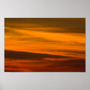 Affiche Sunset Closeup, Michigan.