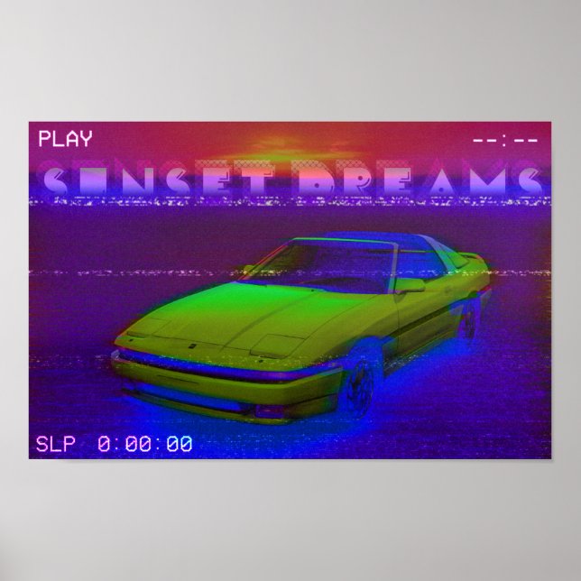 Affiche Sunset Dreams VHS (Devant)