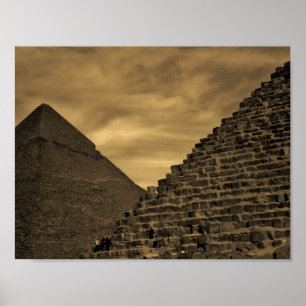 Affiche Sunset Pyramids