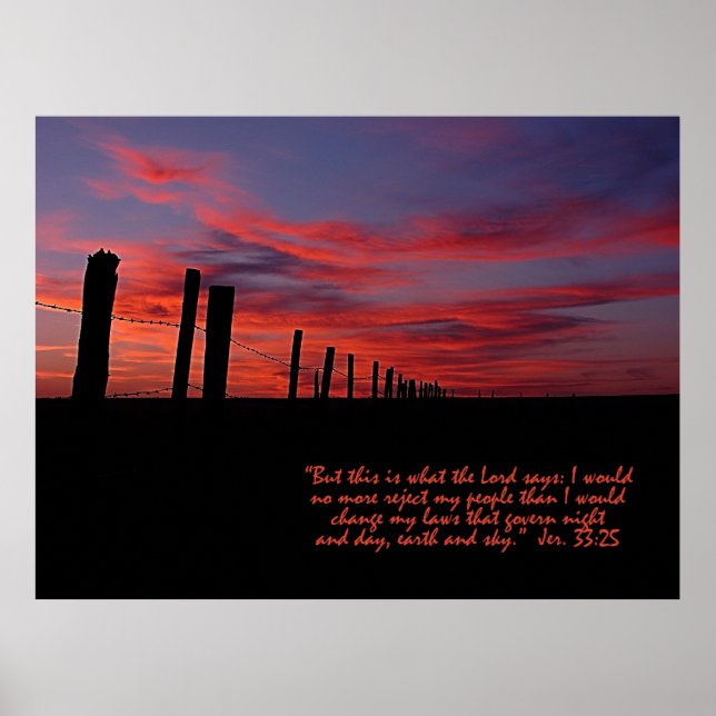 Affiche Sunset Sky Inspiration (Devant)