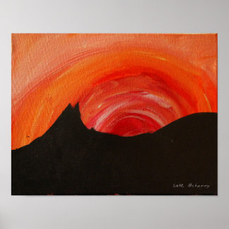 Affiche Sunset - un Gabriel McGarry