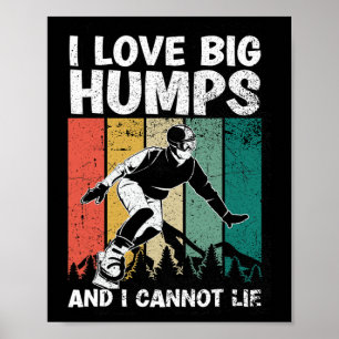Affiche Sunset Vintage Snowboard Snowboard