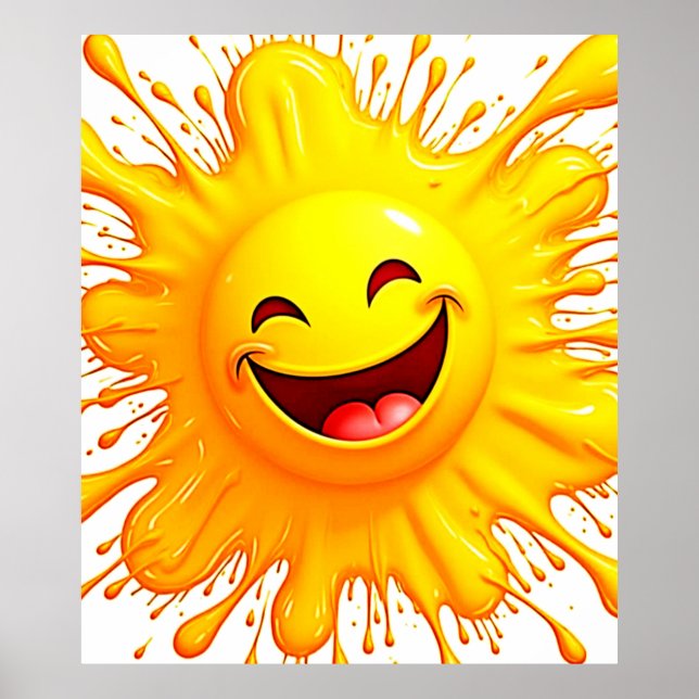 Affiche Sunshine Smiles: Bursting Joy (Devant)