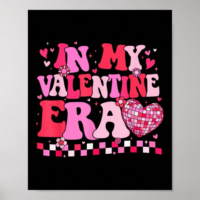 Affiche Super À Mon Ère Valentine Valentines Day Shirts G (Devant)
