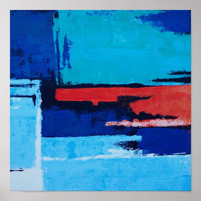 Affiche Super Abstrait - (Devant)