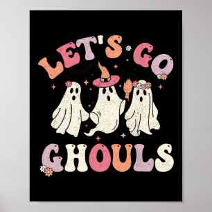 Affiche Super Allons Gouls Halloween Ghost Outfit for