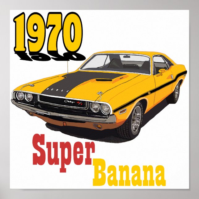 Affiche Super Banana (Devant)