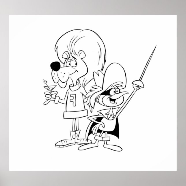 Affiche Super Chicken Fred (Devant)